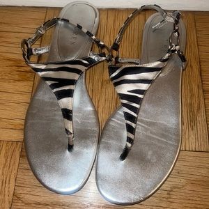 Ralph Lauren Zebra Sandals